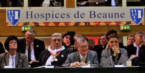 Hugh Johnson is happy all that book signing is over for today