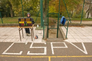 Keeping score while trying to keep warm
