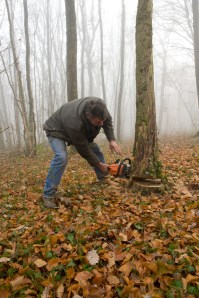 Next stop, someone's chimney.