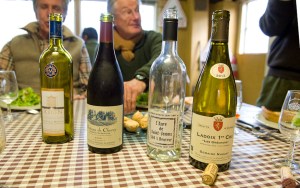 Lunch and friendship, both very important.