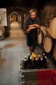 But they're making big bottles of wine- Jeraboams here.