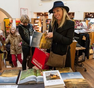 Caroline Colin-Morey finds a present for P-Y.