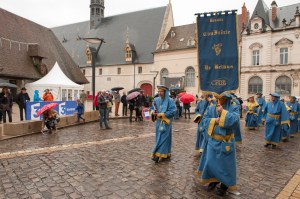 Beaune, colourful and noisy during this weekend.