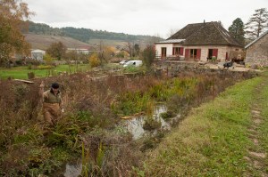 Tom Kevill Davies, hard at work as usual.
