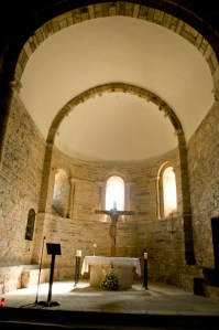 The church of Santiago in Villafranca. Invalids who got this far were to expected to cros the mountains that lay ahead and were deemed to have completed their pilgrimage