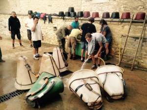 Cleaning up at Chartron