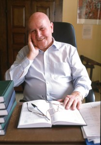 A fortunate encounter with the man himself ove ten years ago, courtesy of Véronique Drouhin