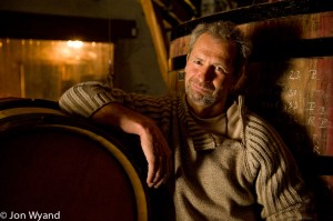 Franck Follin-Arbelet in Aloxe-Corton, a supporter from the beginning.