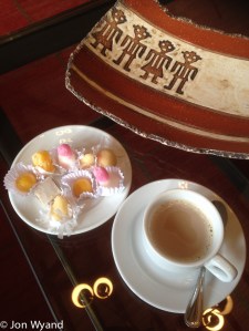 Starting the new job with a coffee