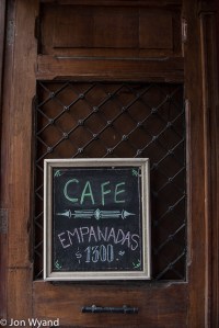 Can't beat an empanada, but get it at El Rapido !