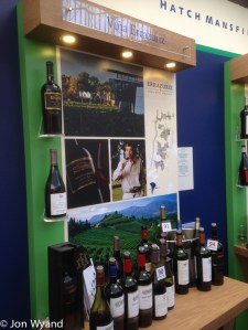 Another glimpse of Errazuriz at the Hatch Mansfield stand