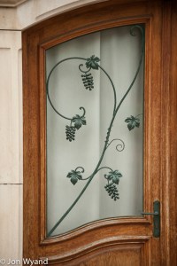 Sorry, can't drive past a good door. Common problem for observant photographers apparently...This one in Chablis.