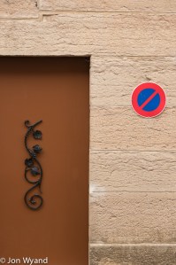 More wrought iron grapes, this time at Morey.