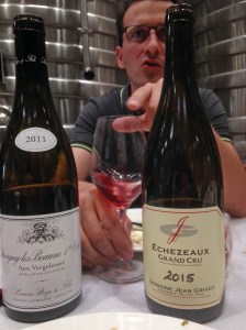 Gregory Gouges still discussing the 2015s