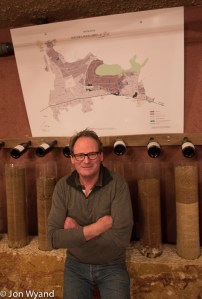 Michel Mallard in Ladoix, proud of his local terroirs around Corton.