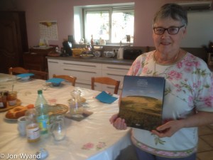 Monique shows that they like Corton in the Rhôn valley too