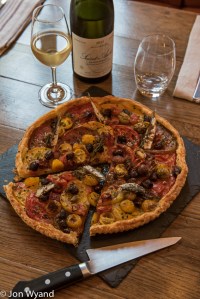 Provencale tarte to share.