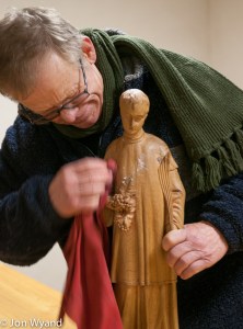 Marcel cleaning St Vincent in 2010 !