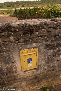 Question, which vineyard has its own postbox..?