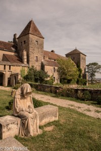 The chinese owned château at Gevrey has its vineyards worked by Eric Rousseau so the monk should look happier !