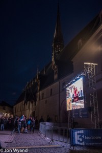 and outside technology blends with history and beauty.