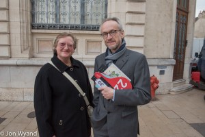 And the media gather, Vivienne Franks meets Andrew Jefford.