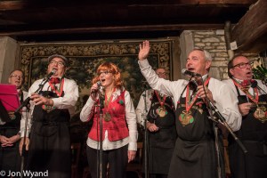 and the music keeps the mood going.