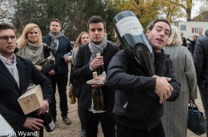 Yes, the idea is that you bring a bottle to share. The decision is, which bottle will impress !